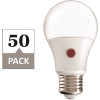 Simply Conserve 60-Watt Equivalent A19 Dusk to Dawn ENERGY STAR LED Light Bulb Warm White, 2700K (50-Pack)
