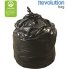 REVOLUTION BAG 36 in. x 47 in. 0.70 mil 44 Gal. Black Low-Density Trash Bags (25/Roll, 8 Rolls/Case)