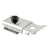 Prime-Line Bi-Fold Door Pivot Track Bracket, Fits 1/4 in. Pin, Steel Construction (2-pack)
