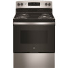 GE 30 in. 5 cu. ft. Electric Range with Self Cleaning Oven in Stainless Steel