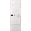 Whirlpool 7.4 cu. ft. White Gas Double Stacked Commercial Dryer Coin Operated
