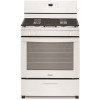 Whirlpool 30-in 4 Burners 5.1-cu ft Freestanding Gas Range in. White