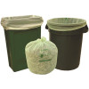 Natur-Bag 55 gal. Compostable Trash Bags, 42 in. x 48 in., 1.0 MIL, Green, 20/Roll, 5 Rolls/Case