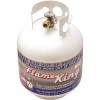 Flame King 20 lbs. Empty Propane Cylinder with Overflow Protection Device and Built-in Gauge