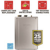 NORITZ EZTR75 11.1 GPM 75 Gal. Tank Replacement High Efficiency Indoor Residential Natural Gas Tankless Water Heater Kit