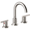Westwind 8 in. Widespread Double-Handle High-Arc Bathroom Faucet in Chrome with Push Pop-Up