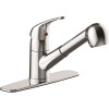 Raleigh Single-Handle Pull-Out Sprayer Kitchen Faucet in Chrome