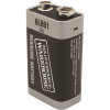 9 Volt Alkaline Battery, Package Of 24