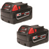 Milwaukee M18 18-Volt Lithium-Ion XC Extended Capacity Battery Pack 3.0Ah (2-Pack)
