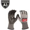 Milwaukee X-Large High Dexterity Cut 3 Resistant Polyurethane Dipped Work Gloves
