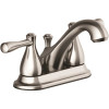 Seasons Raleigh Double-Handle Bathroom Faucet in Brushed Nickel with Quick Install Pop Up