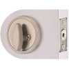 Single-Sided Deadbolt 2-3/8" and 2-3/4" Backset Grade 3 Satin Nickel