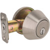 Single Cylinder Deadbolt 2-3/8" and 2-3/4" Backset Grade 3 Satin Stainless Steel