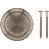 Single-Sided Replacement Plate Satin Nickel