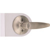 Straight Dummy Door Lever Satin Stainless Steel and Satin Chrome
