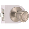 Tulip Passage Hall/Closet Door Knob 2-3/8" and 2-3/4" Backset Grade 3 Satin Nickel 6-Pack