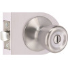 Tulip Privacy Bed/Bath Door Knob 2-3/8" and 2-3/4" Backset Grade 3 Satin Chrome 6-Pack