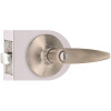 Straight Privacy Lever 2-3/8" and 2-3/4" Backset Grade 3 Satin Stainless Steel