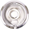 GE Electric Range Drip Pan, Chrome, 6 in.