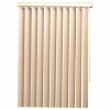 KIT ORDERS ONLY - NOT FOR INDIVIDUAL SALE - Designer's Touch 3.5 in. PVC Vertical Blinds White - 104 in. W x 84 in. L