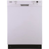 Seasons 24 in. Front Control Dishwasher 2 Rack, 52 dba, White with Heavy,Normal,Light ECO,Glass,Rinse Settings