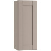 Richmond Shaker Rta Wall Cabinet Single, Vesuvius Gray, 15"x30"x12"