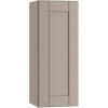 Richmond Shaker Rta Wall Cabinet, Single, Vesuvius Gray, 9"x36"x12"