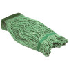 Renown Small 16oz Green Blended Looped String Mop, 1 in Headband (2-Pack)