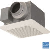 Panasonic WhisperThin DC LED Pick-A-Flow 80 -100 CFM Ceiling/Wall Bathroom Exhaust Fan, 3-3/8 in. Low Profile Housing