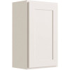 CNC Cabinetry Cabinetry Luxor White Wall Cabinet 18w X 24h