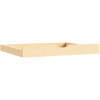 CNC CABINETRY Luxor Pull Out Shelf, 42"w X 2"h X 24"d, Shaker Smoky Grey