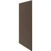 CNC Cabinetry Luxor Wall End Skin, 0.25"w X 96"h X 23.25"d, Shaker Espresso