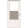 Larson Life-Core Composite Surface Single-Vent Storm Door, 36" X 80", White