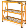 Dewalt 4-Foot Tall, 3 Shelf Steel Wire Deck Industrial Storage Rack Dewalt 4-Foot Tall, 3 Shelf Steel Wire Deck Industrial Storage Rack