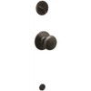 Schlage F Series Knob Set 716 Non-Handed Antique Bronze Handleset Interior Plym