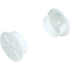 Plastic Closet Rod Socket, Package Of 10 Pair