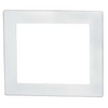 Oatey Washing Machine Outlet Box Faceplate Replacement; White ABS 10-1/8in H x 11-3/4in W Sold in Multiples of 2