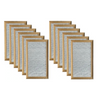16" x 20" x 1" Disposable Dual-Density Fiberglass Filter Panel, MERV 4/5 12 pk