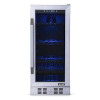 NewAir 15" Flipshelf Wine And Beverage Refrigerator, Reversible Shelves Hold 80 Cans Or 33 Bottles, Stainless Steel
