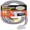 GE Srdt 6 Ft 50 Amp 3-Wire Range Power Cord # Rd628106l