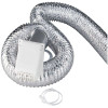 Deflecto 8 Ft. Flex Aluminum Dryer Vent Kit