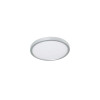 Afx Seasons Edge 14" Round LED Flush Mount Fixture 27/30/35/40/50k Brush Nickel