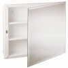 Generic Private Brand 16w X 20"h Recessed Beveled Edge Mirrored Medicine Cabinet With Polystyrene Body
