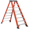 Louisville Ladder Fs1400hd 8 Ft. 375 Lb. 7-Step Fiberglass Step Ladder