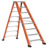 Louisville Ladder Fs1300hd 8 Ft. 375 Lb. 7-Step Fiberglass Step Ladder
