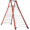 Louisville Ladder Fxp1800hd 12 Ft. 375 Lb. Fiberglass Pinnacle Platform Step Ladder