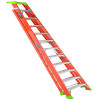 Louisville Ladder 12 Ft. Fiberglass Cross Step Convertible Ladder Type 1A