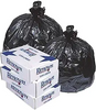 Renown Pcr Can Liner, 60 Gal., 1.2 Mil, Low-Density, Black, 38" X 58", Case Of 100