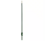 1-3/4 in. x 3-1/2 in. x 8 ft. Green Steel Fence T-Post with Anchor Plate