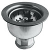 Premier Deep Cup Basket Strainer Without Tailpiece, Chrome